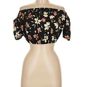 *3 FOR $9* Shein Off The Shoulder Crop Cropped Top Shirt Peasant Blouse 8/10 L